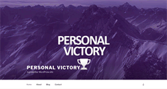 Desktop Screenshot of personalvictory.com