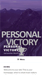 Mobile Screenshot of personalvictory.com